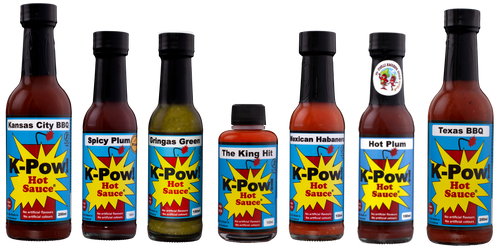 The Full Monty - All 7 of our sauces (15% Discount) & FREE SHIPPING